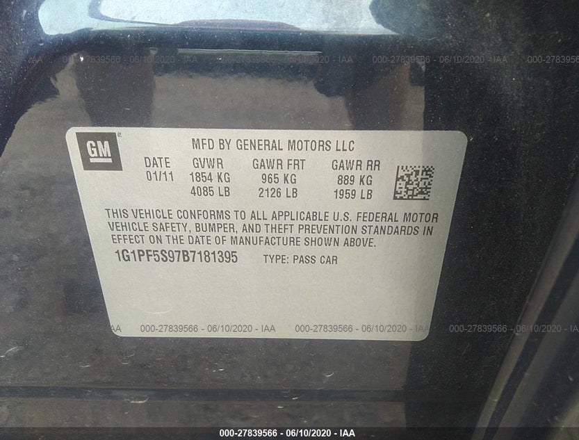 1G1PF5S97B7181395