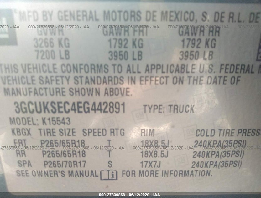3GCUKSEC4EG442891