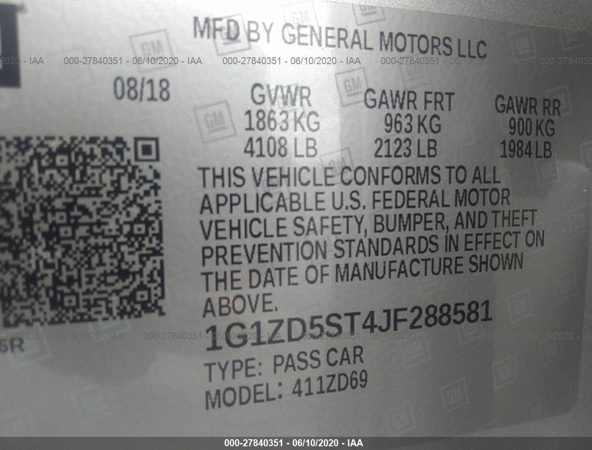 1G1ZD5ST4JF288581