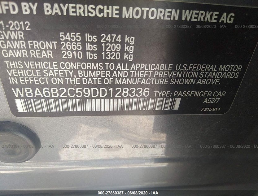 WBA6B2C59DD128336