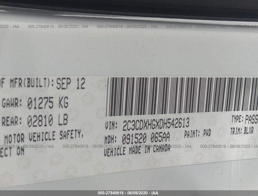 2C3CDXHGXDH542613