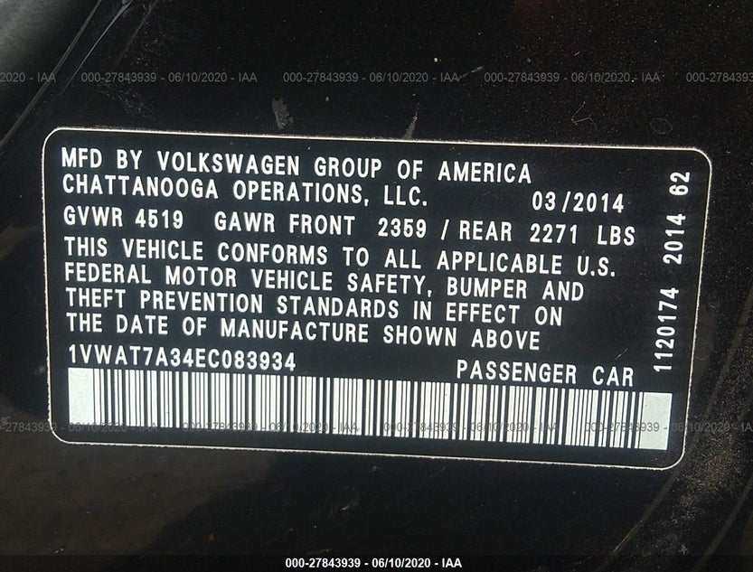1VWAT7A34EC083934