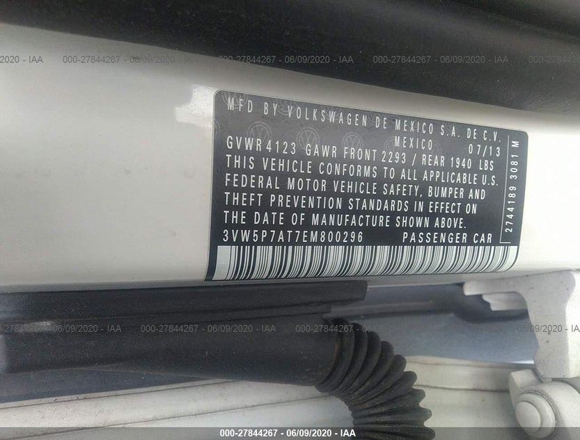3VW5P7AT7EM800296