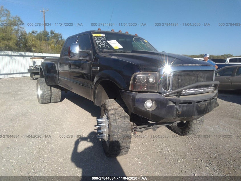 2002 Ford Super Duty F-350 Drw Xl/Xlt/Lariat black pickup diesel 1FTWW33F12ED59776 photo #1