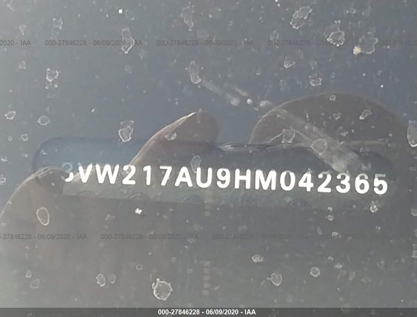 3VW217AU9HM042365