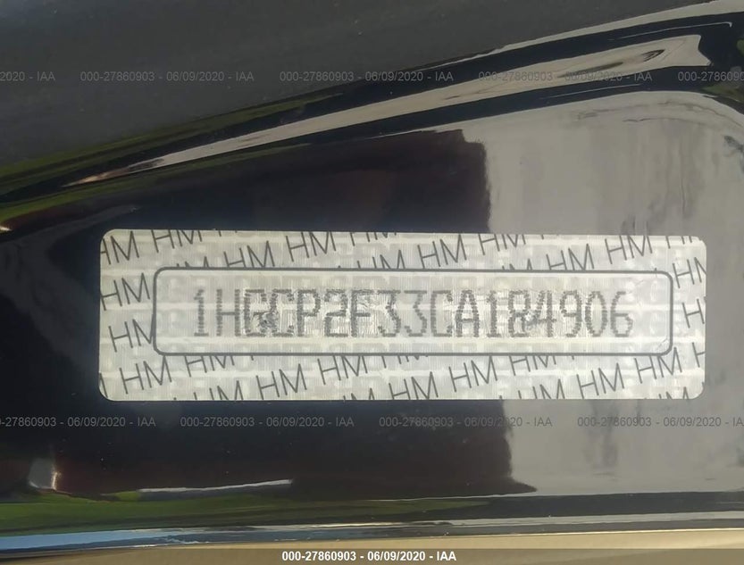 1HGCP2F33CA184906