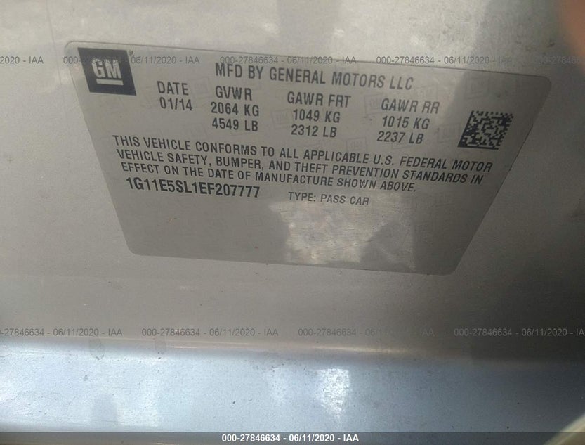 1G11E5SL1EF207777