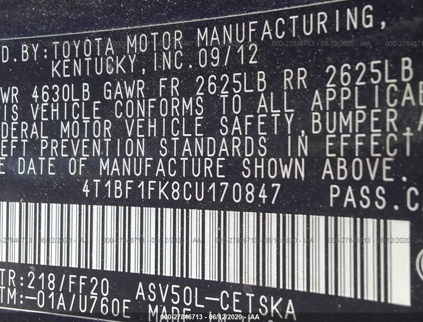 4T1BF1FK8CU170847