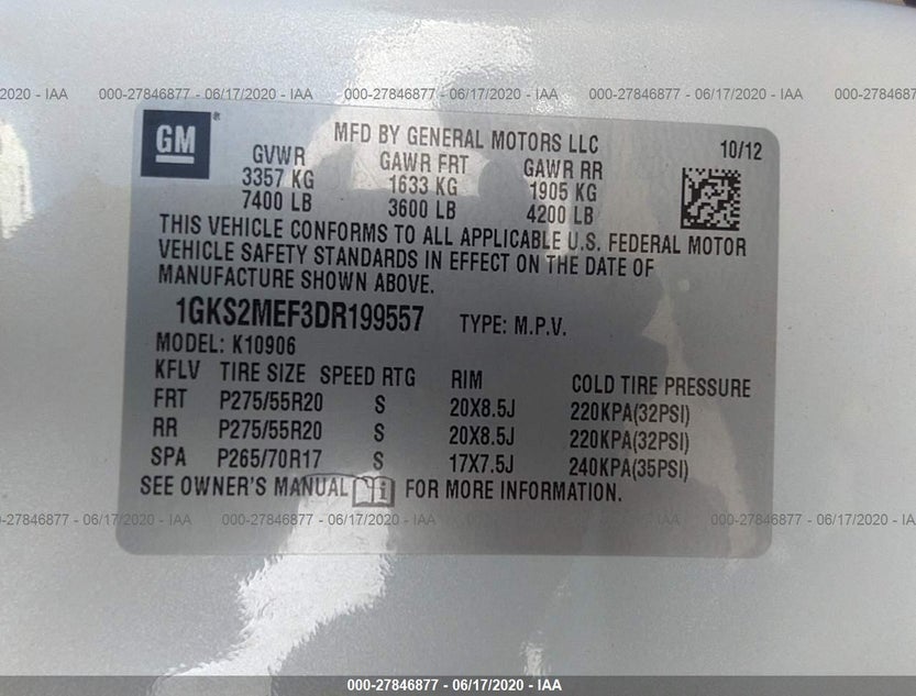 1GKS2MEF3DR199557