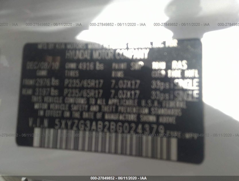 5XYZG3AB2BG024379