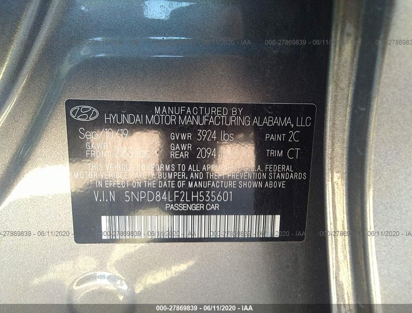 5NPD84LF2LH535601