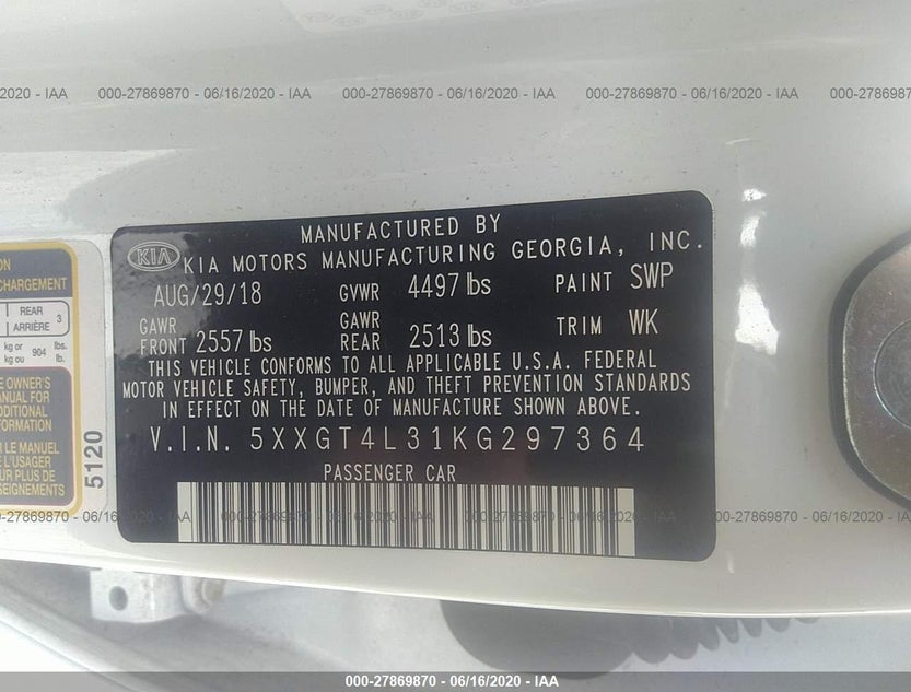 5XXGT4L31KG297364