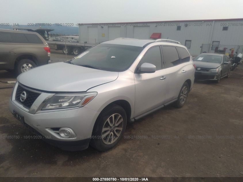 5N1AR2MM2EC600166 2014 Nissan Pathfinder Sv