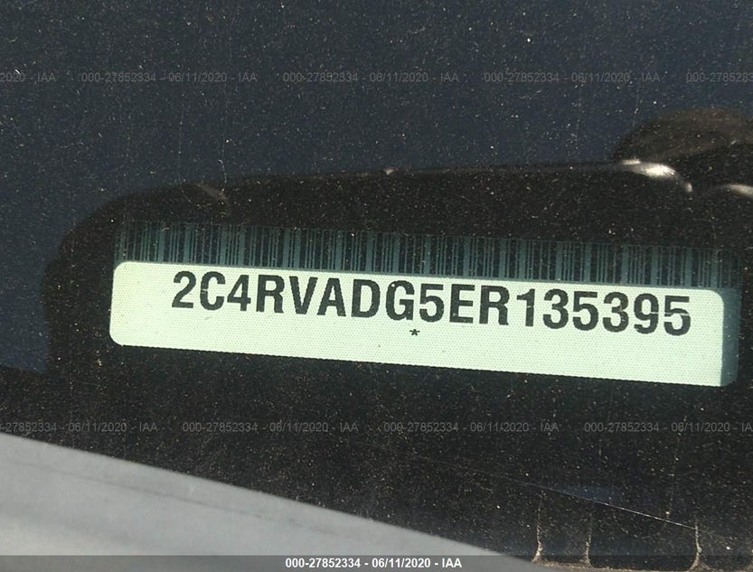 2C4RVADG5ER135395