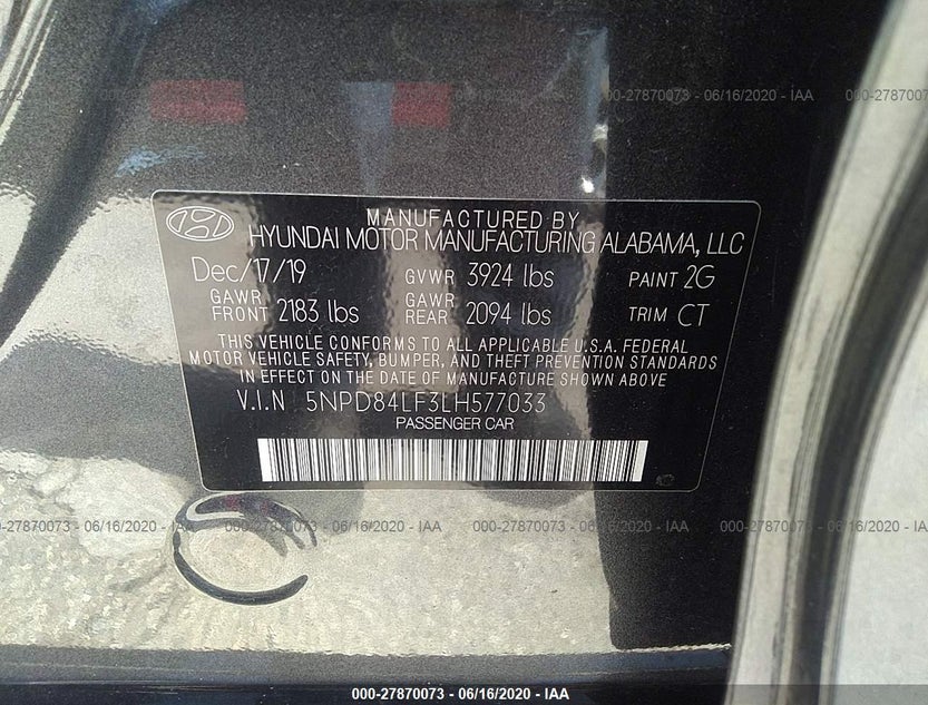 5NPD84LF3LH577033