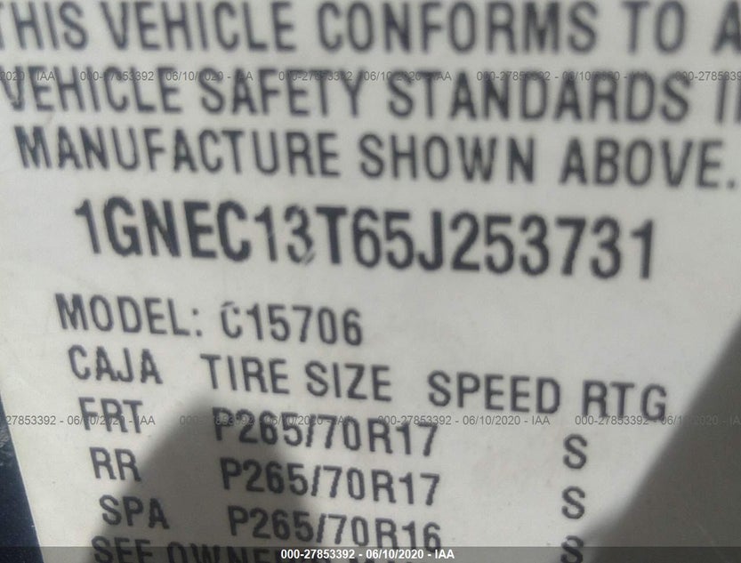 1GNEC13T65J253731