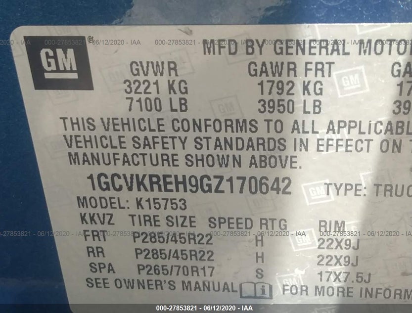 1GCVKREH9GZ170642