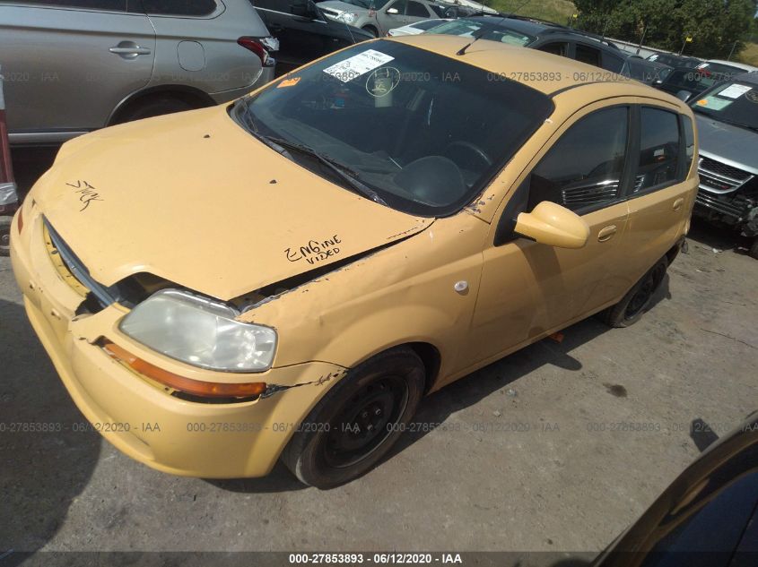 KL1TD66666B51579 2006 Chevrolet Aveo Ls