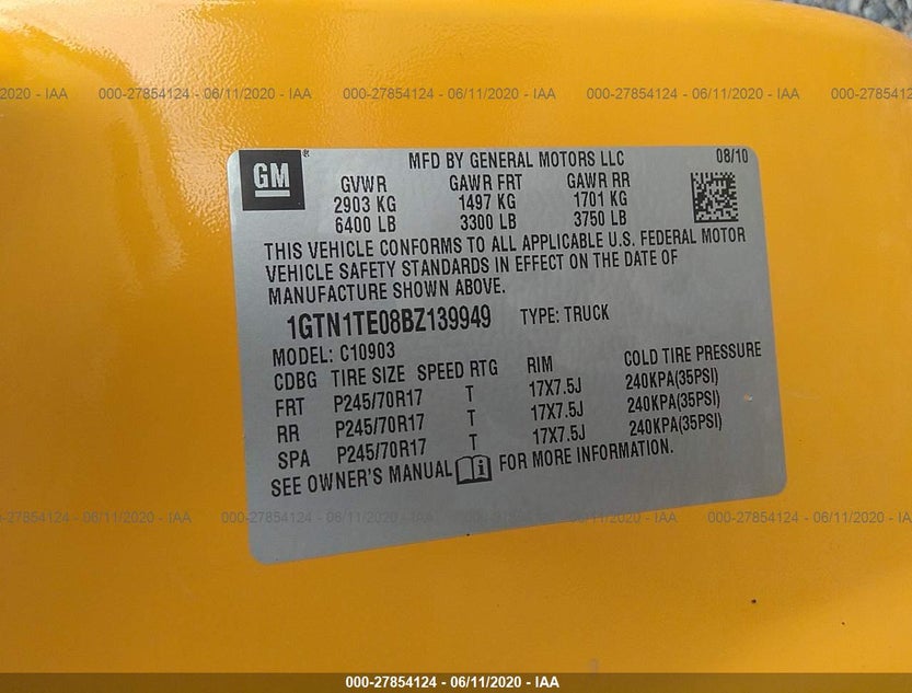 1GTN1TE08BZ139949