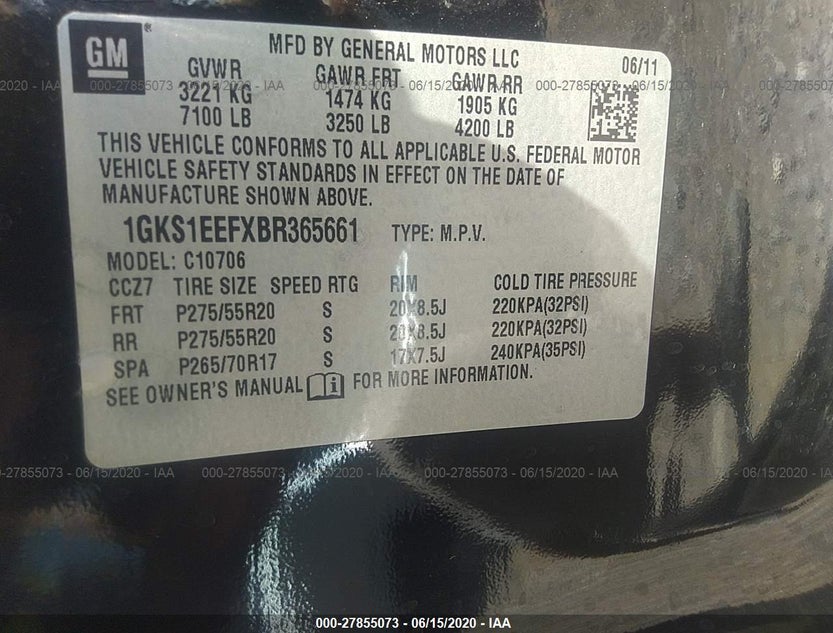 1GKS1EEFXBR365661