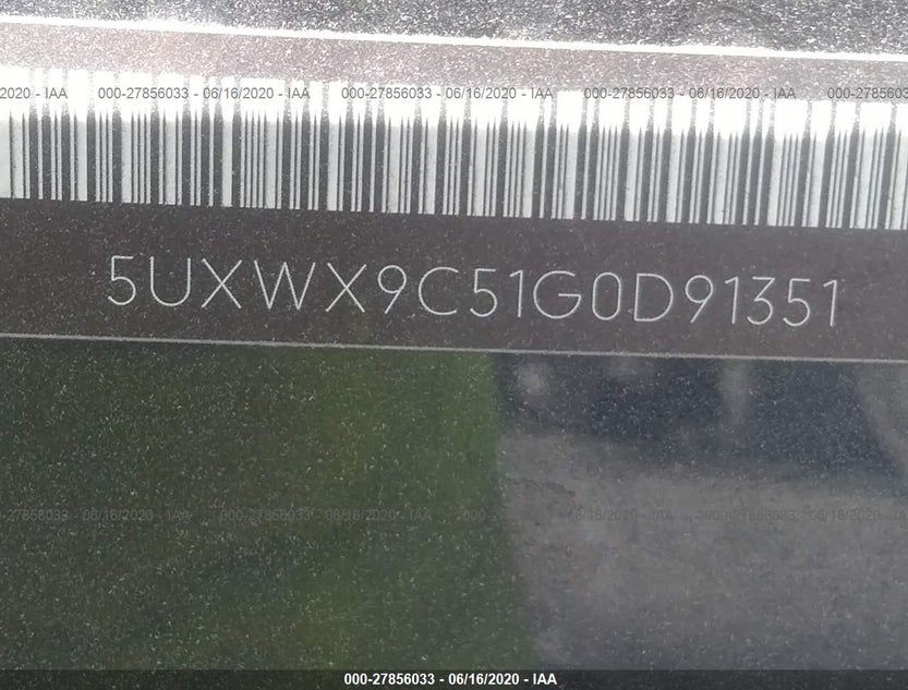 5UXWX9C51G0D91351