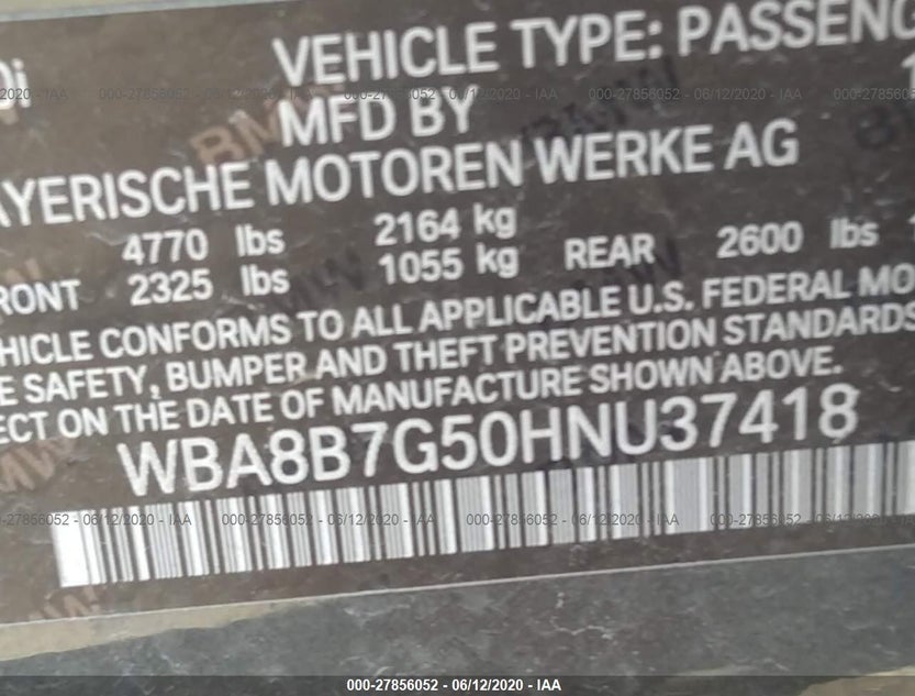 WBA8B7G50HNU37418