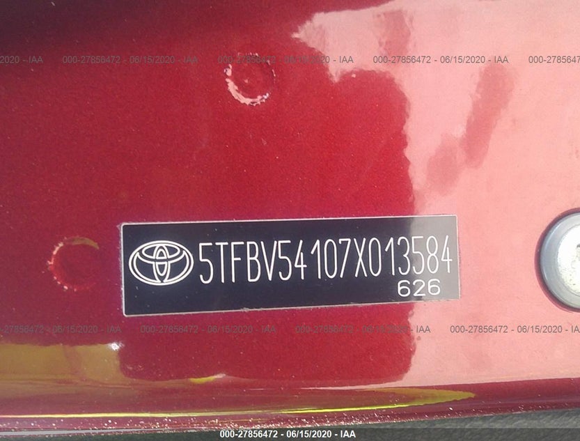 5TFBV54107X013584