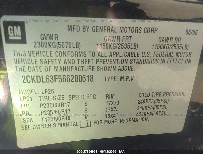 2CKDL63F566200618