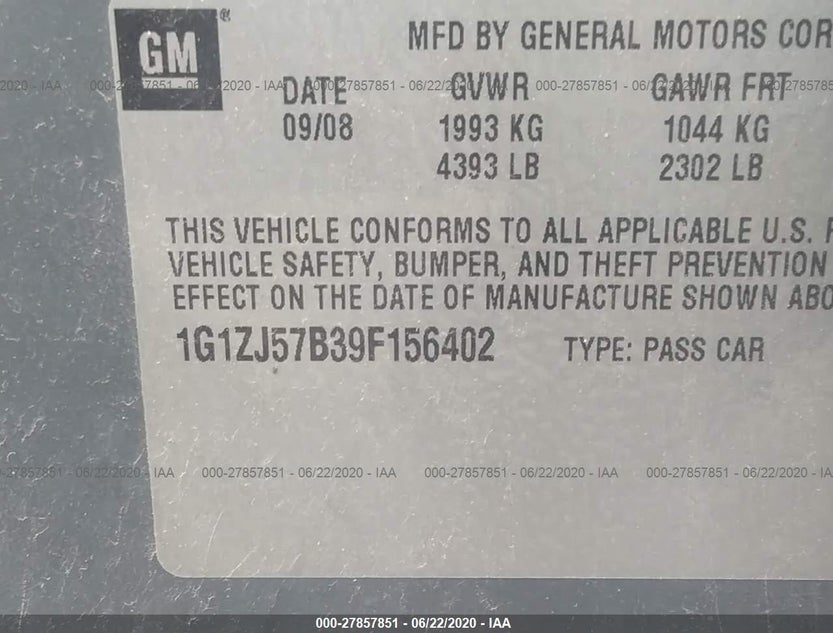 1G1ZJ57B39F156402