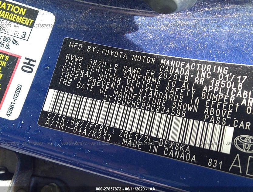 2T1BURHE8HC834598