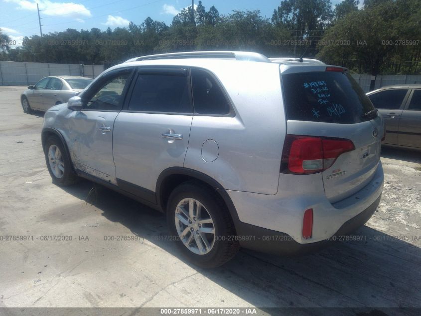 2014 Kia Sorento Lx VIN: 5XYKTCA63EG448982 Lot: 27859971