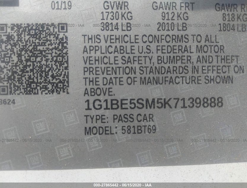 1G1BE5SM5K7139888