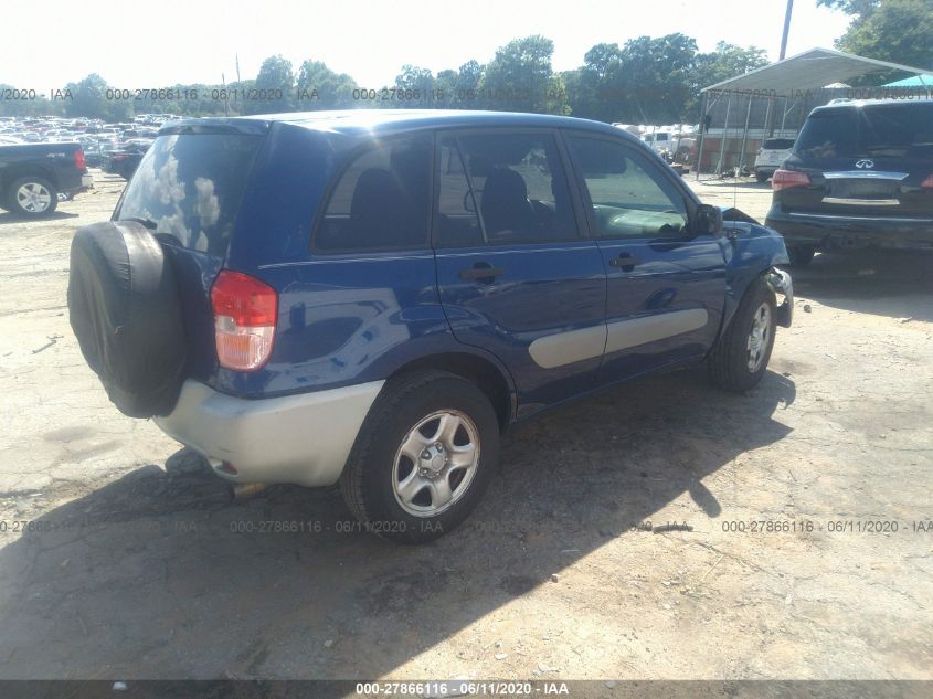 2003 Toyota Rav4 VIN: JTEGH20V430082376 Lot: 27866116