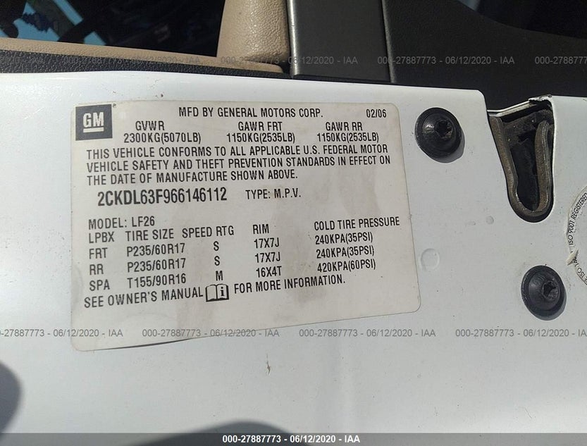 2CKDL63F966146112