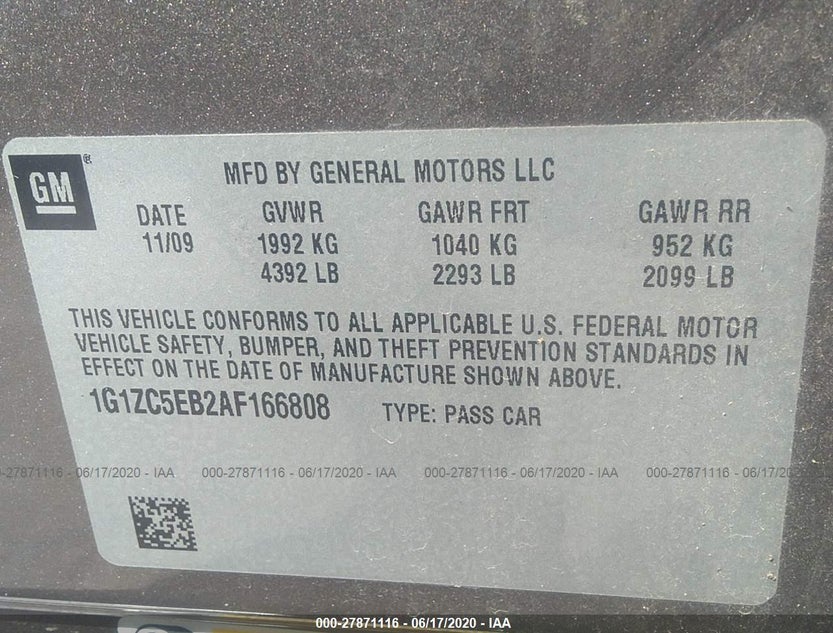 1G1ZC5EB2AF166808