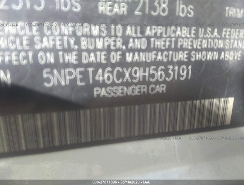 5NPET46CX9H563191