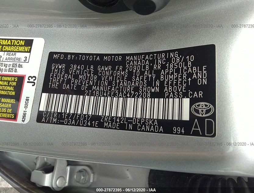 2T1BU4EE3AC472208
