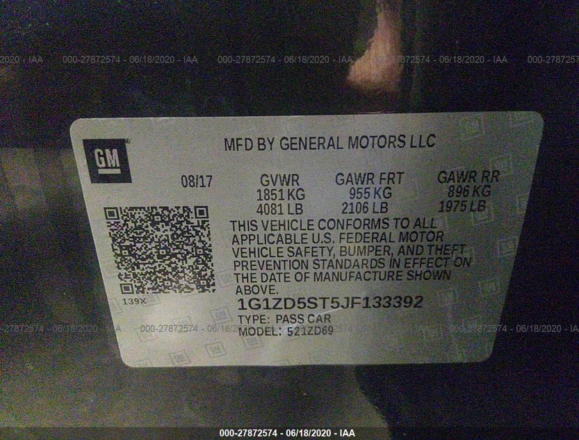 1G1ZD5ST5JF133392