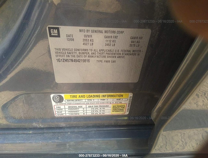 1G1ZH57N494219816