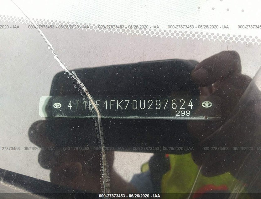 4T1BF1FK7DU297624