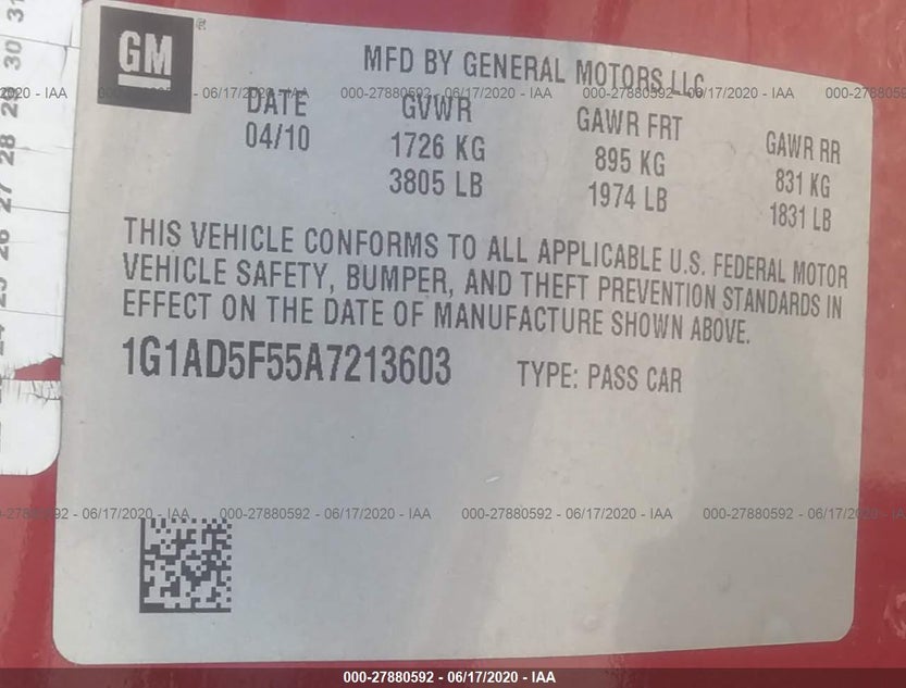 1G1AD5F55A7213603