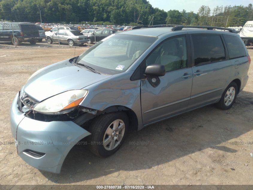 2010 Toyota Sienna Ce/Le VIN: 5TDKK4CC7AS302884 Lot: 27880735