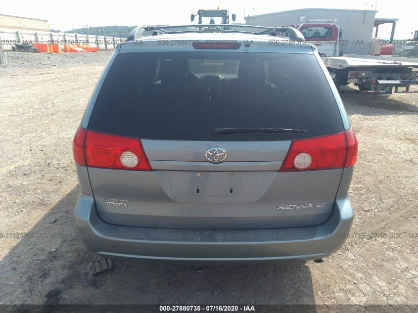 2010 Toyota Sienna Ce/Le VIN: 5TDKK4CC7AS302884 Lot: 27880735