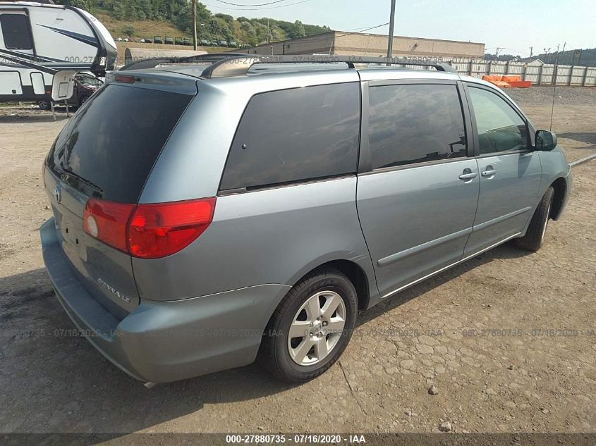 2010 Toyota Sienna Ce/Le VIN: 5TDKK4CC7AS302884 Lot: 27880735