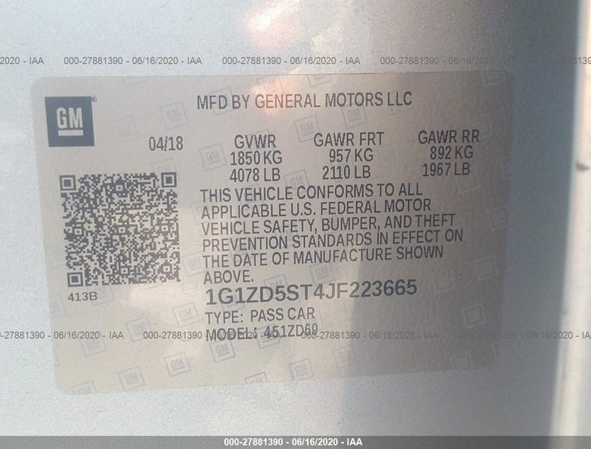 1G1ZD5ST4JF223665