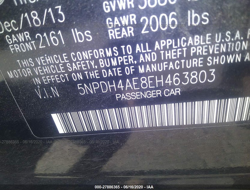 5NPDH4AE8EH463803