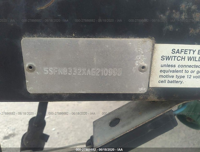 5SFNB332XAE210993