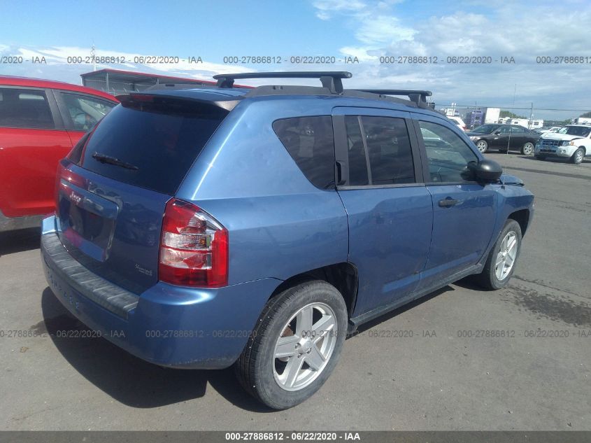 2007 Jeep Compass Sport VIN: 1J8FF47W37D265579 Lot: 27886812