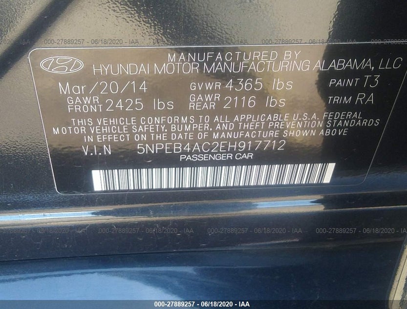 5NPEB4AC2EH917712