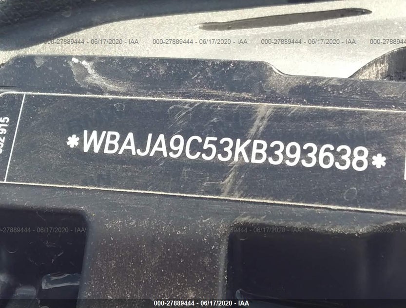 WBAJA9C53KB393638